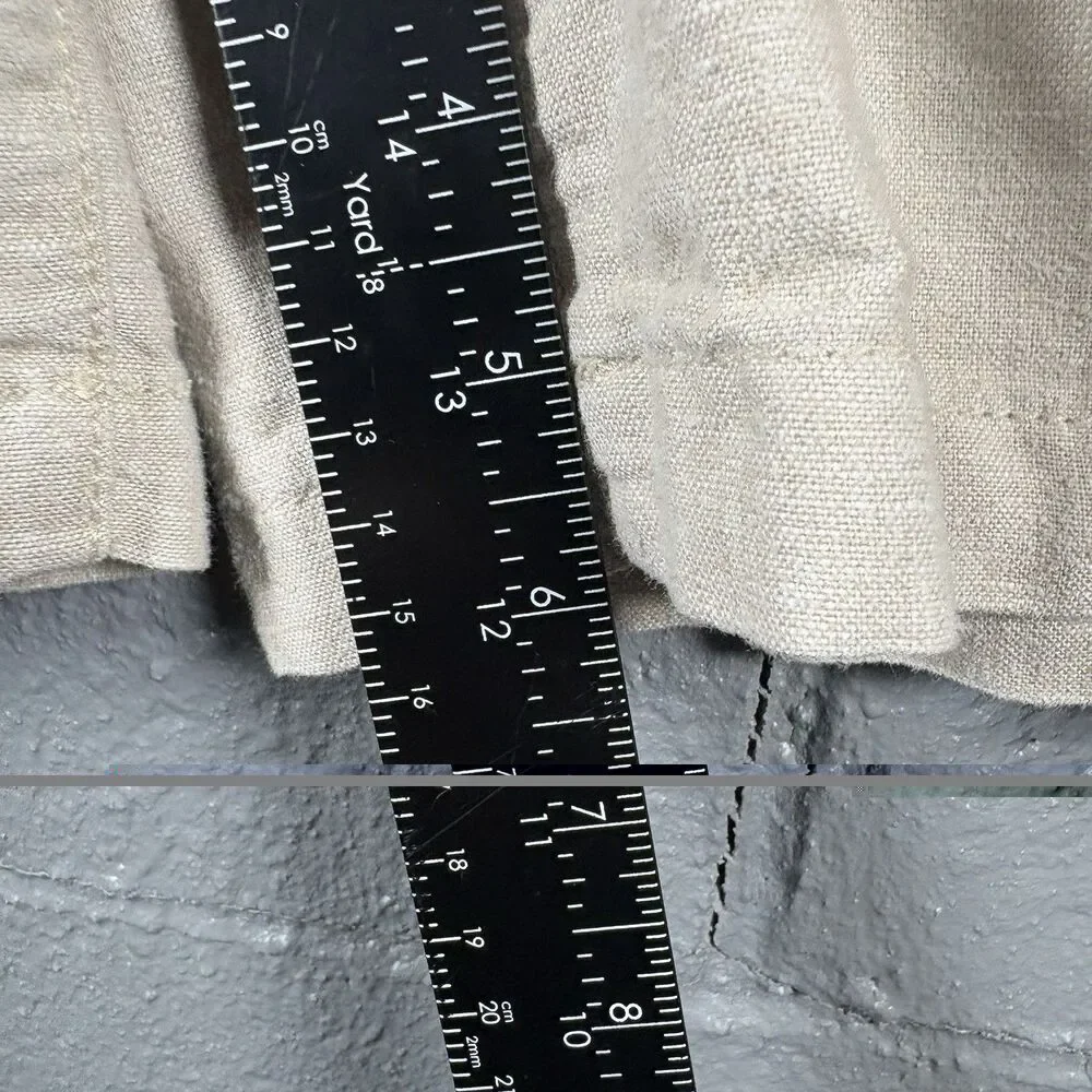 Old Navy Shorts Kids Small Linen Blend Pull On Casual Beach Summer